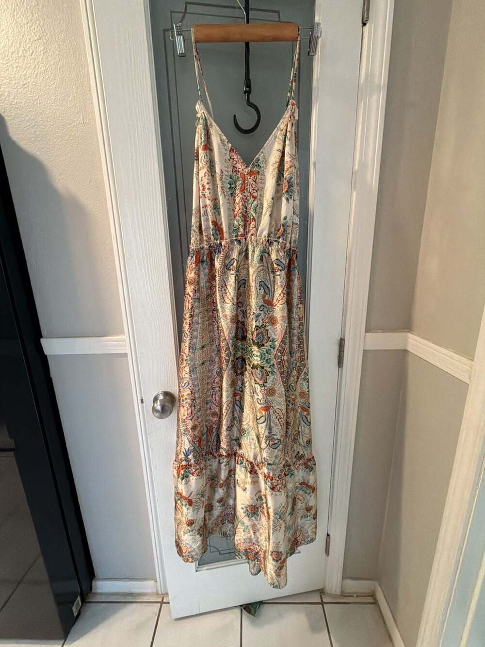 Cider Floral Paisley Maxi Dress Size 3XL